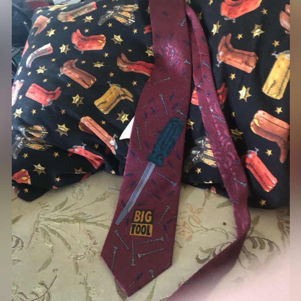 1990s Home Improvement Tie- 620 $35 or $30 w/offer
